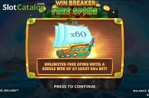 Скрин9. Treasure Ireland слот