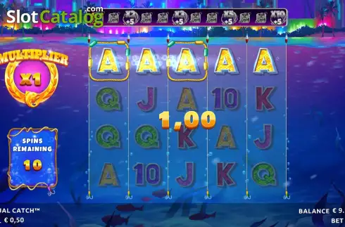 Скрин9. Unusual Catch слот