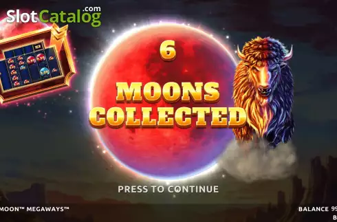 Скрин7. Bison Moon Megaways слот