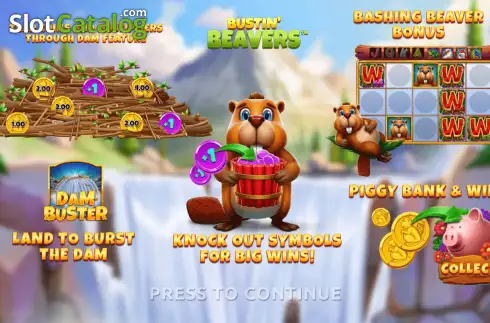 Скрин2. Bustin' Beavers слот