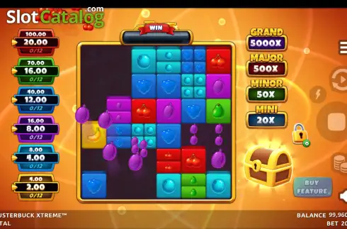 Скрин3. ClusterBuck Xtreme слот