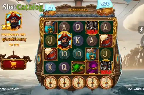 Скрин2. Captain Winbreaker слот