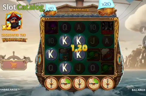 Скрин3. Captain Winbreaker слот