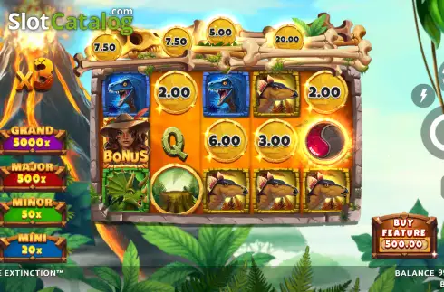 Скрин2. Rumble Extinction слот