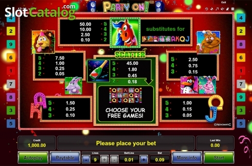 Скрин7. Party On!	 слот