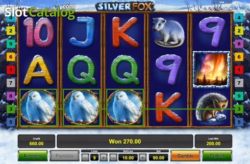 Скрин4. Silver Fox слот