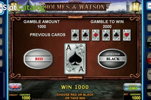 Скрин7. Holmes Watson Deluxe слот