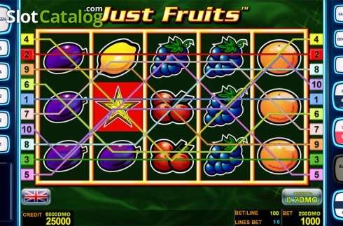 Скрин2. Just Fruits Deluxe слот