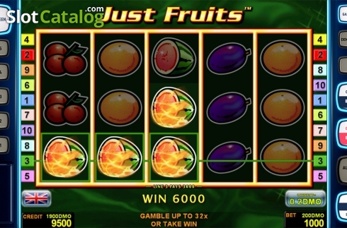 Скрин5. Just Fruits Deluxe слот