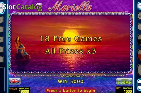 Скрин6. Mariella Deluxe слот