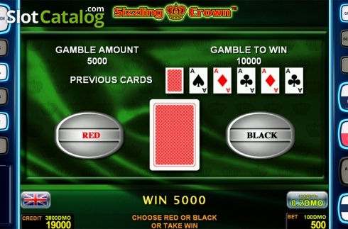 Скрин6. Sizzling Crown Deluxe слот