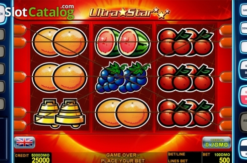 Скрин2. Ultra Star Deluxe слот