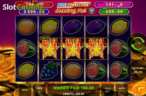 Скрин3. Cash Connection - Golden Sizzling Hot слот