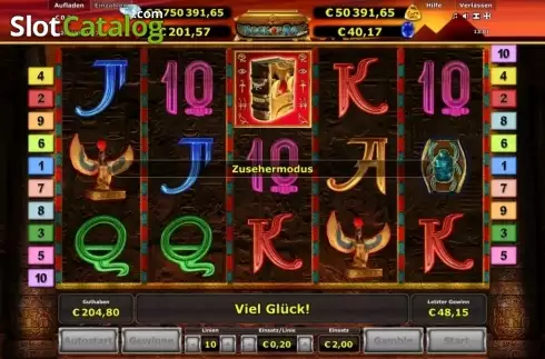 Скрин2. Book of Ra Deluxe Jackpot Edition слот