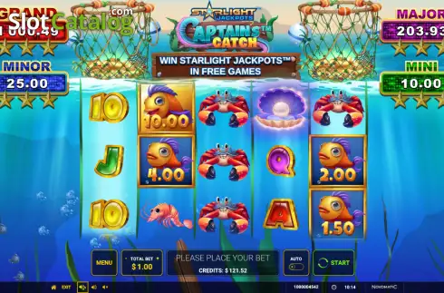 Скрин2. Starlight Jackpots Captain's Catch слот