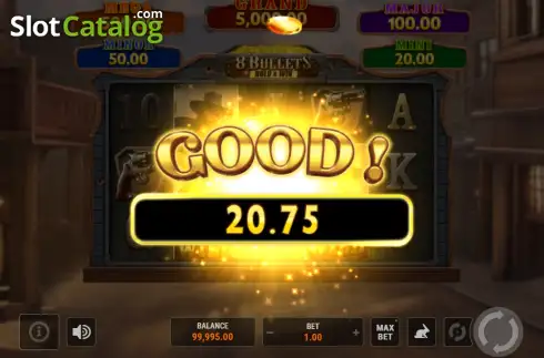 Скрин3. 8 Bullets Hold and Win слот
