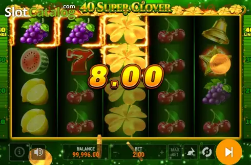 Скрин3. 40 Super Clover слот