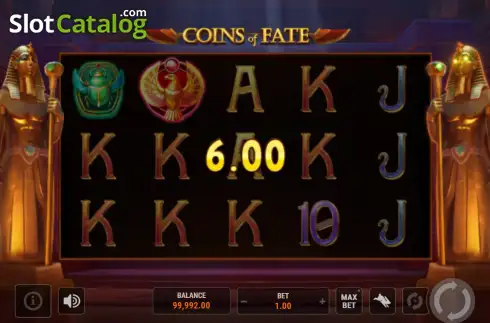 Скрин3. Coins of Fate слот