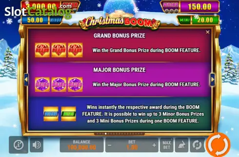 Скрин3. Christmas Boom слот