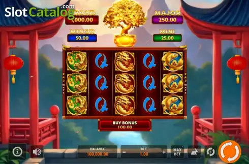 Скрин2. Bonsai Gold Hold and Win слот