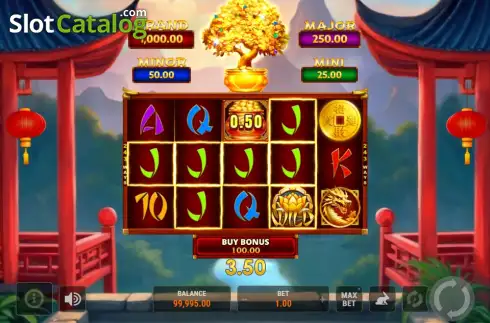 Скрин3. Bonsai Gold Hold and Win слот