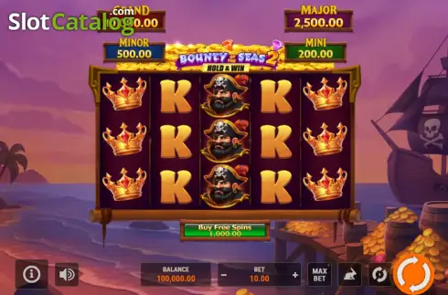 Скрин2. Bounty of the Seas 2: Hold and Win слот