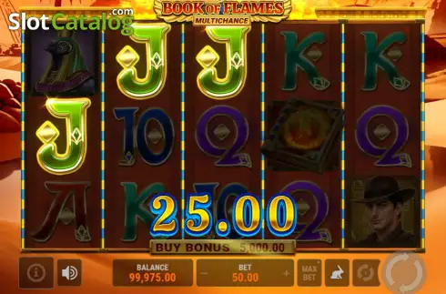 Скрин3. Book of Flames Multichance слот