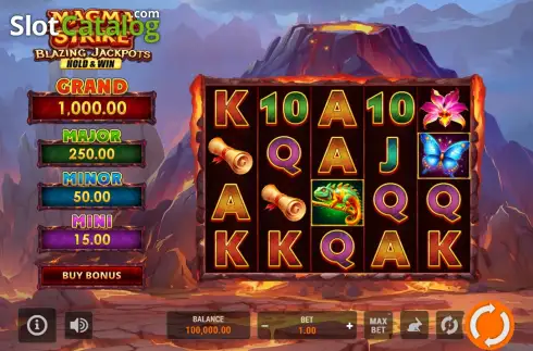 Скрин2. Magma Strike: Blazing Jackpots слот