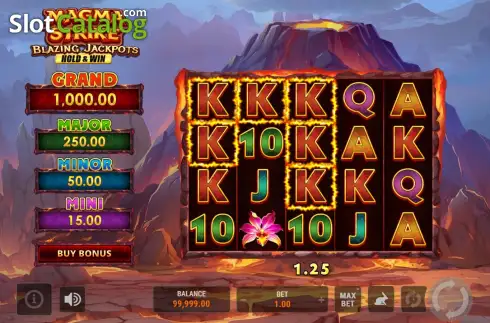 Скрин3. Magma Strike: Blazing Jackpots слот