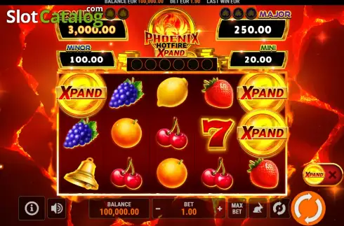 Скрин2. Phoenix Hotfire Xpand слот