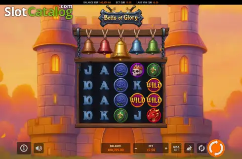 Скрин2. Bells of Glory Hold & Win слот