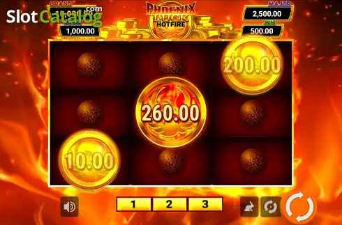 Скрин3. Phoenix Luck Hotfire слот