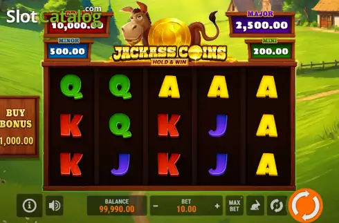 Скрин2. Jackass Coins Hold & Win Buy Bonus слот