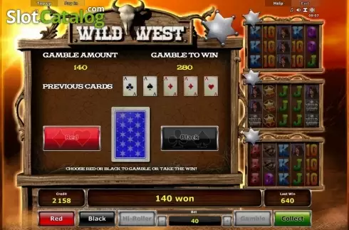 Скрин5. Wild West Hi-Roller (Novomatic) слот