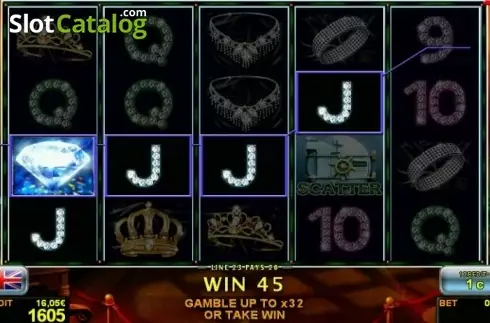 Скрин2. Diamond Frenzy слот