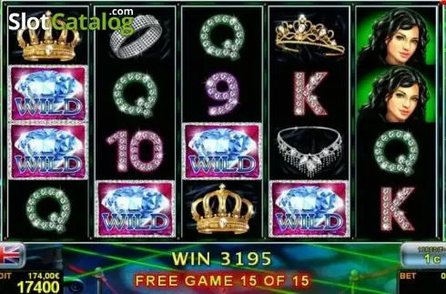 Скрин4. Diamond Frenzy слот
