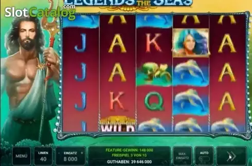 Скрин3. Legends of the Seas (Novomatic) слот