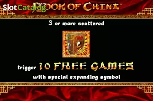 Скрин4. Book of China слот