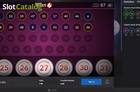 Скрин2. Next Six слот
