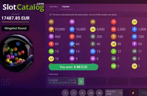 Скрин3. Slingshot 6 слот