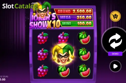 Скрин2. Joker's Show слот