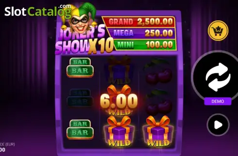 Скрин3. Joker's Show слот