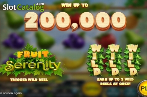 Скрин2. Fruit Serenity слот