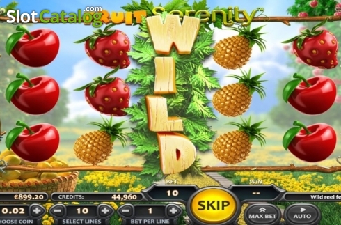 Скрин4. Fruit Serenity слот