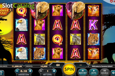 Скрин2. Savanna Safari слот