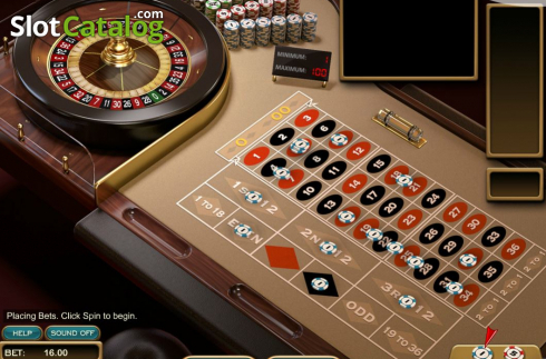 Скрин2. American Roulette (Nucleus Gaming) слот