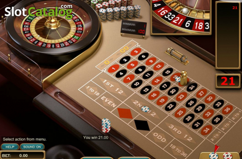 Скрин3. American Roulette (Nucleus Gaming) слот