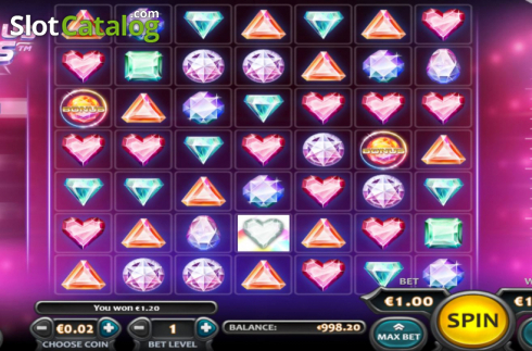 Скрин2. Glorious Gems слот