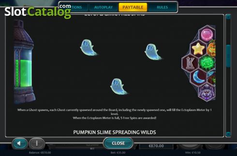 Скрин7. Spooktacular Spins слот