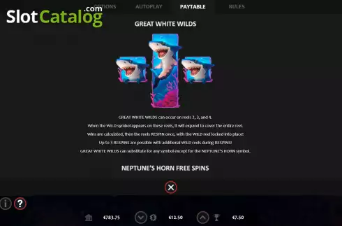 Скрин4. Shark Spin слот